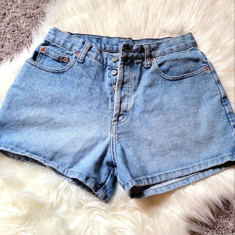 Vintage USA steel denim shorts